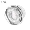 HARFINGTON 4pcs Air Compressor Oil Sight Glass M16 x 1.5mm