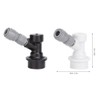Ball Lock Connector, 2Pcs Home Plastic Brewing Ball Lock Keg