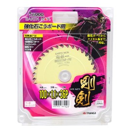 Takagi Earth Man Gouken Chip Saw for Reinforced Gypsum Board 3.9 inches (100 mm) x 36P
