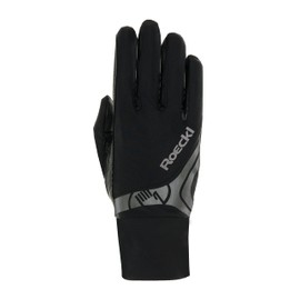 Roeckl Sports Melbourne Riding Gloves Tournament Summer Gloves Black 7