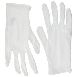 Connex cox938250 Cotton Gloves, White, Size 10