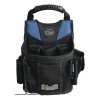 Dead On Tool 13 Pocket Black Tool Pouch w/ Belt Carabiner 5 Loops Utility Storage Organizer