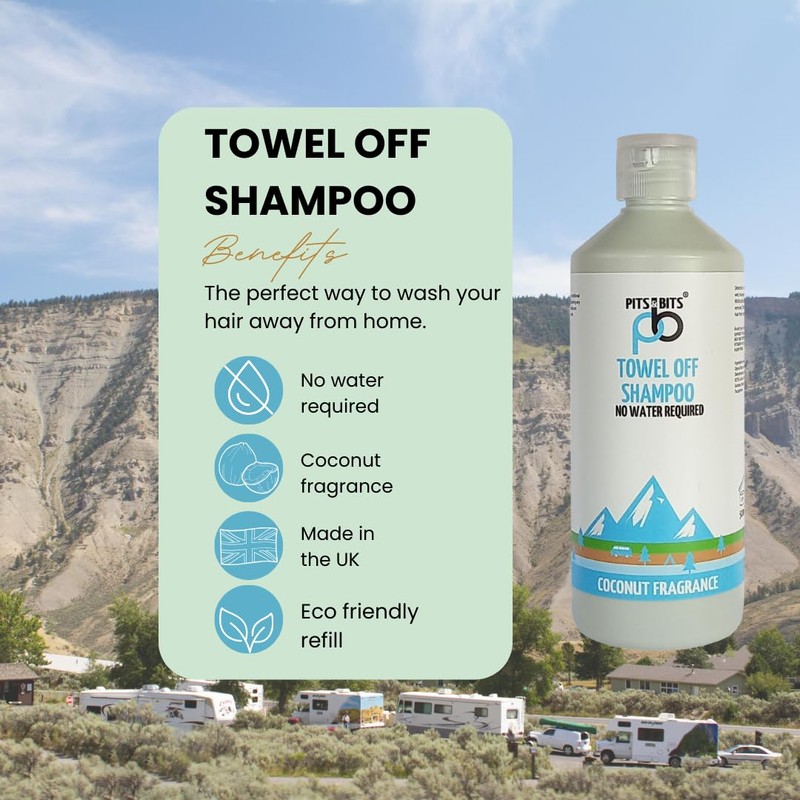 Pits and Bits Pits and Bits Rinse Free Shampoo, Coconut