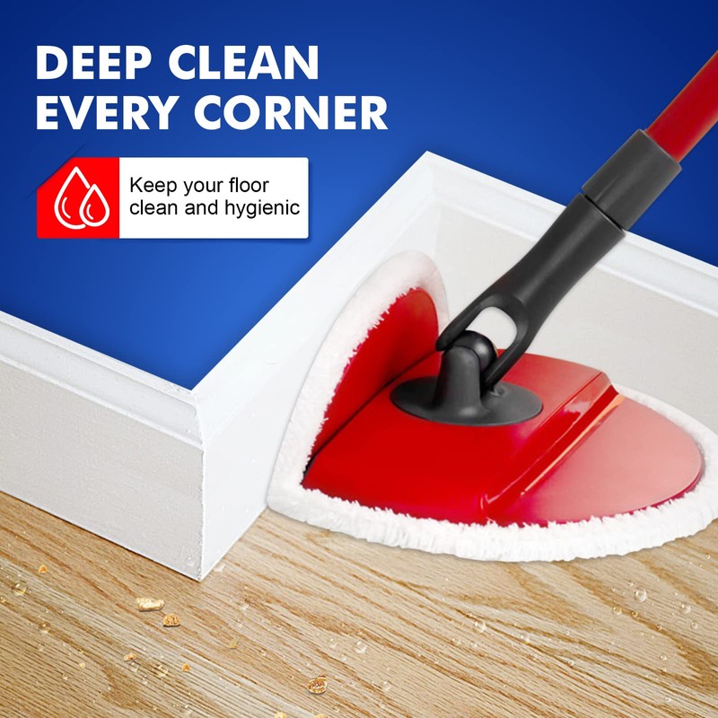KEEPOW Pack of 4 for Vileda Spin and Clean Mop