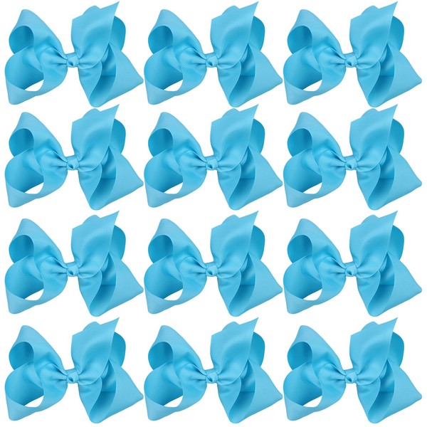 Grandes lazos para el pelo, 15,2 cm, animadora animadora, lazo