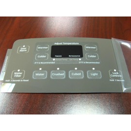 GE Refrigerator Dispenser Overlay Sticker only, for WR55X11041/ WR55X11089, New
