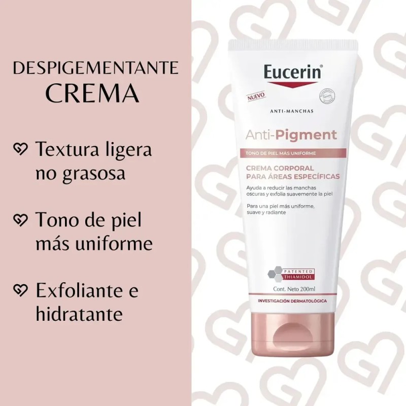 Eucerin Anti-pigment Crema Corporal Anti Manchas 200ml