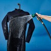Rinse Hanger - Black Wood Wetsuit Hanger with Rinse Capability,