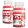 HEALTHADDICTION - 2 Pack Suplemento Omega 3, 6, 7 y