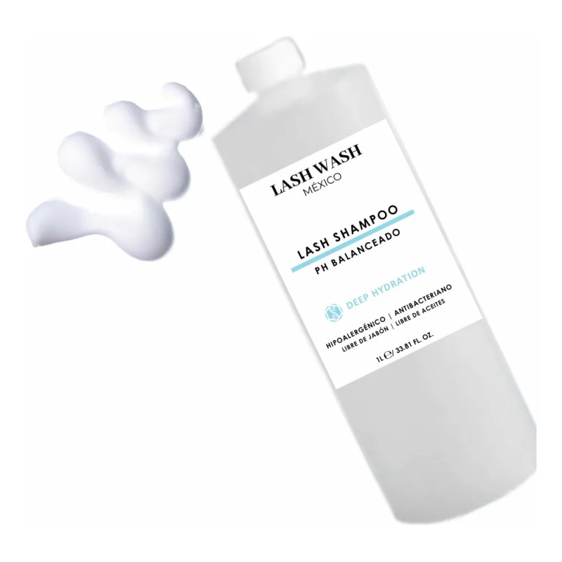 2 Litros De Lash Shampoo Profesional Espumero De Regalo