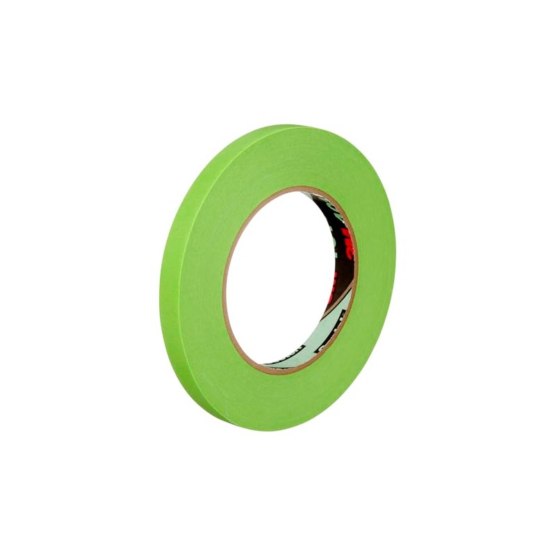 3M 401+ High Performance Masking Tape, 0.50 Inch x 60