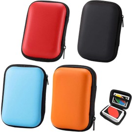 Songholee 4 Pcs Playing Card Case, Card Game Case, Card Case, Playing Cards Case, Carry Case, Playing Card Bag for On The Go, Durable and Portable Storage Box, for Standard Size
