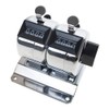 TOPTIE 2-Unit Desktop Tally Counter, Counter Clicker with Base, for