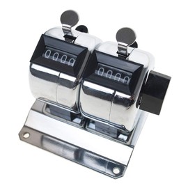 TOPTIE 2-Unit Desktop Tally Counter, Counter Clicker with Base, for Event, People, Inventory