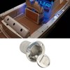 Boat Filler Right Angle Clamshell 316 Stainless Steel Hardware for