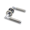 Layton Infinity Decor Solid Zamak Lever on Rose Two Tone