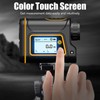 Telescope Range Finder 6X Magnification LCD Touch Screen Laser Distance