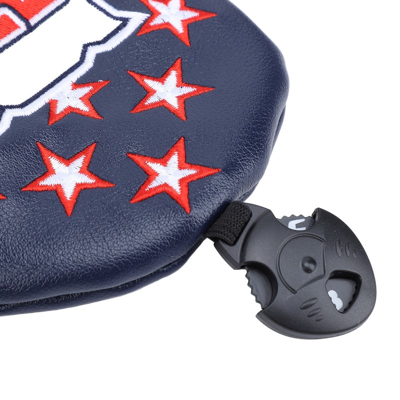 Golf Club Head Cover Set Waterproof PU Leather Golf Club