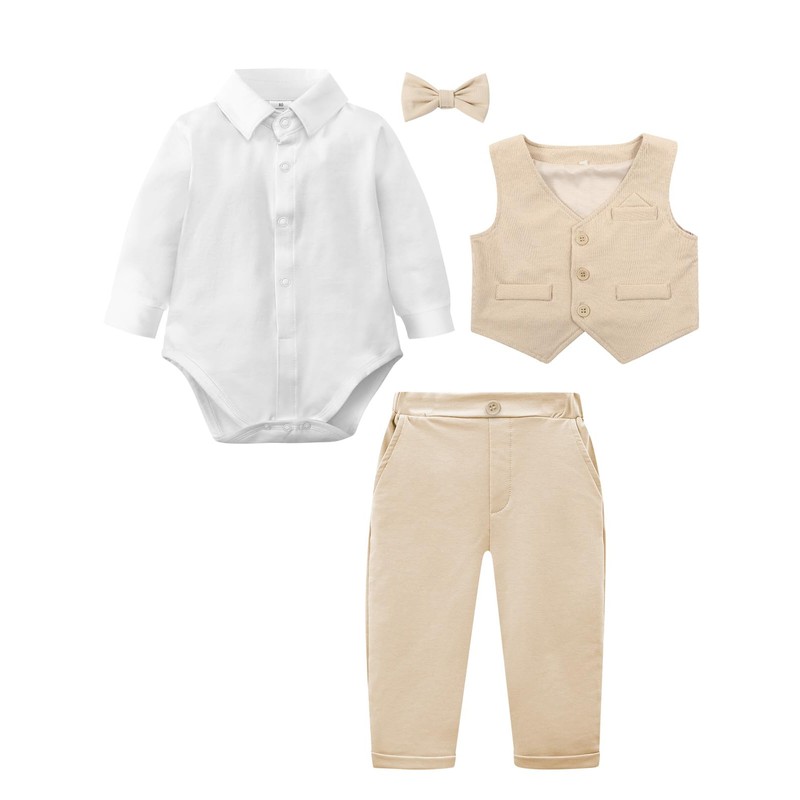 A&J DESIGN Baby Easter Outfit Boy Infant Wedding Gentleman Formal