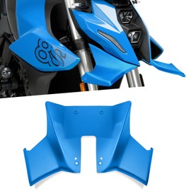 Front Spoiler for GSX-8S GSX 8S GSX8S 2023 2024 Motorcycle GSX 8S 2024 Naked Winglet Aerodynamic Wing Kit Spoiler (Blue)