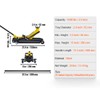 Low Profile Floor Jack 3/2.5 Ton Heavy Steel Single Piston