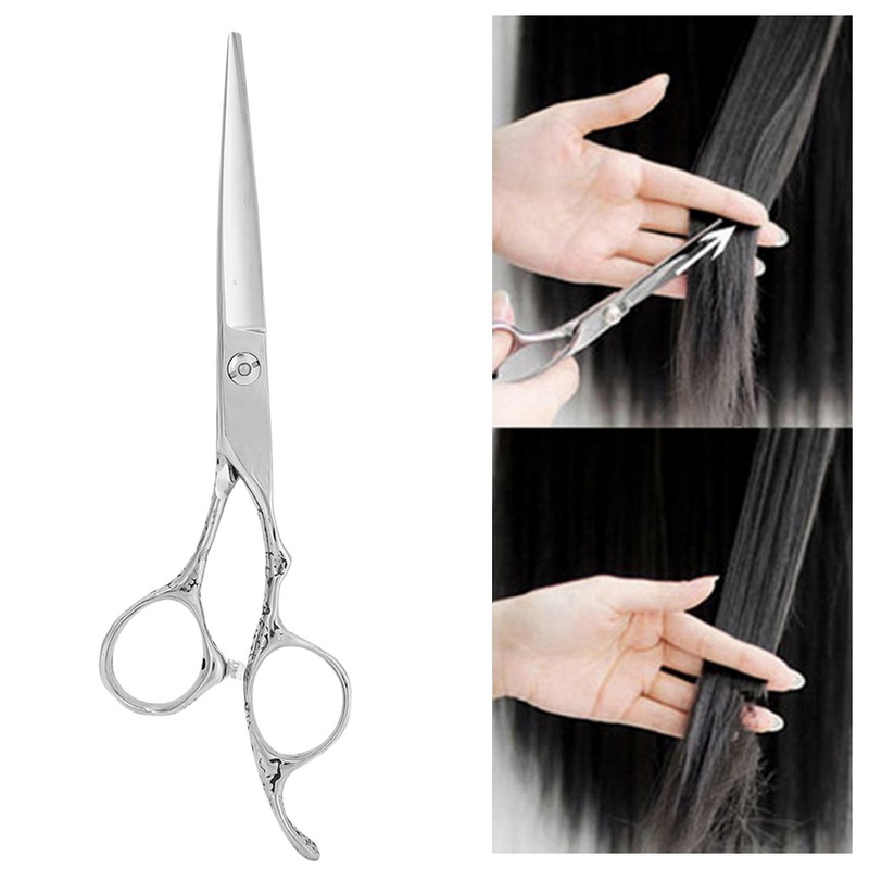 Professional Hair Flat Scissors Barber Salon 404 Steel Hairdressing Shears