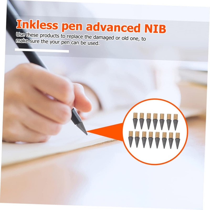 Operitacx 15pcs Pencils Pen Sketching Pencils for Students Inkless Pencil