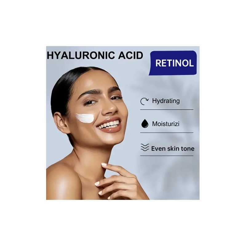 Crema Facial Antiedad Firme Retinol Colágeno Ah Té Verde 70g