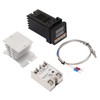 Farm Temperature Control Set 100‑240V Thermostat Type K Thermocouple Heatsink
