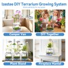 Aeroponics Growing System DIY Kit with Plant Grow Light for