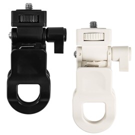 2pcs Selfie Light Clip, Anti-Slip for Monitor Mount with 1/4 Universal Screw Multiple-Use Camera Clamp Phone Light Holder Attachment for Laptop Tripod Live Stream