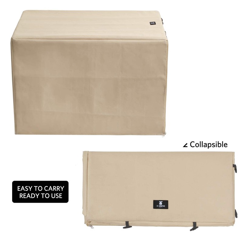 X-ZONE PET Double Door Dog Crate Cover - Polyester Pet