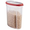 Rubbermaid Flex and Seal Cereal Keeper, 1.5 Gallon, BPA-Free, Clear