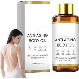 Aceite Corporal Antiedad Coreano con Ingredientes Botánicos, 100ml No Graso