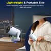 Mini Projector with WiFi and Bluetooth, Built-in Rechargeable Battery Support