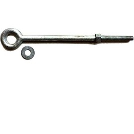 Eye Bolt Forged Galvanized 1/2 Inch X 10 Inch, Eye Bolt with Washer and Nut Galvanized Eye Bolt 1/2" x 10" Galvanized Forged Eye Bolts, Forged Eye Bolt, Eye Bolts Heavy Duty Eyebolts Long Eyebolt (5)