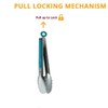 Shapes Imporio Stainless Steel with Nylon Grip 9" Serving Tong