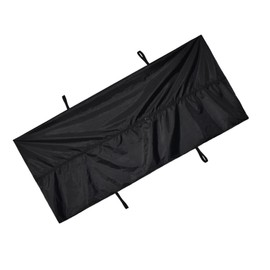 iplusmile Portable Body Bag Eco-friendly Carcass Pouch for Outdoor Use Leakproof Corpse Bag for Pets and Fowl Carcasses Black