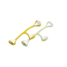 Snappi Nappy Clip for Muslin Nappies, Cloth Nappies, Pack of 2, Size 1 (Small) (Yellow/Light Green)