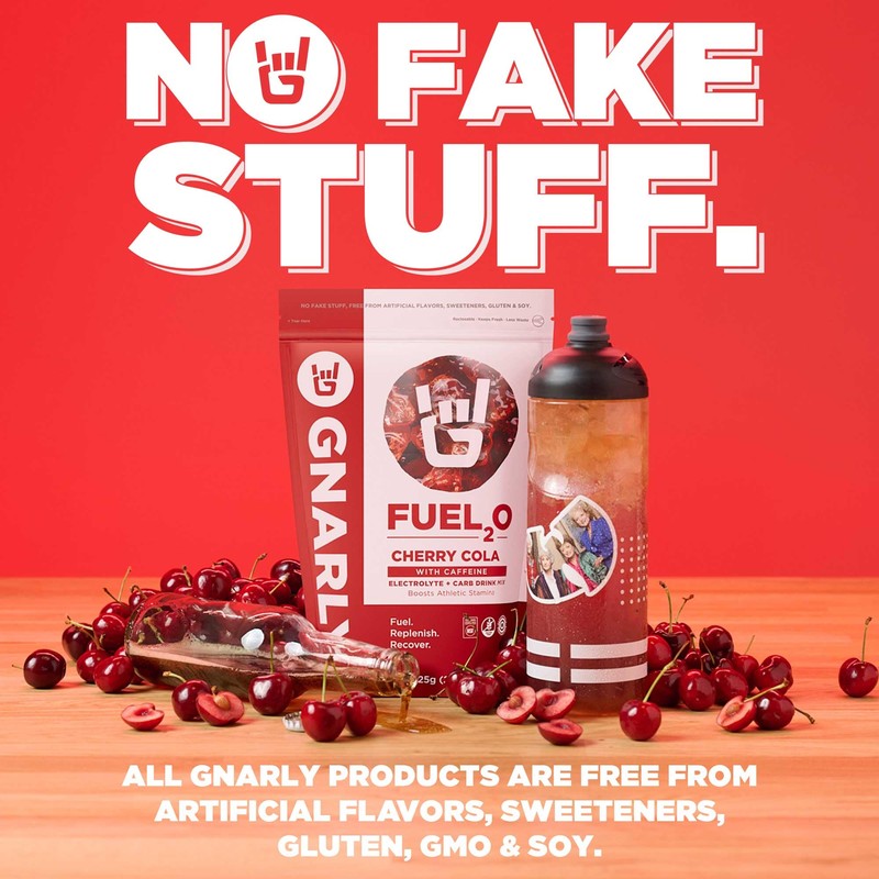 Gnarly Nutrition Fuel2O Electrolyte Powder Packs, Cherry Cola – Electrolyte