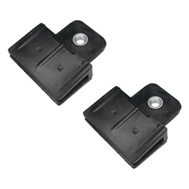 QQWD Window Door Glass Channel Retainer Clips, One Piece Glass Lifter Bracket Slot Fixing Clip, Window Clips to Hold in Windows, Repair Modification Parts, Suitable for Most Cars (Black)