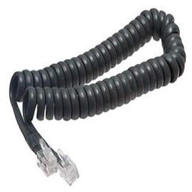 Vodavi Starplus 7ft Black Handset Cord Telephone Base Coil Curly Cord