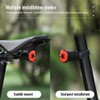 Smart Bike Tail Light Auto On/Off Rechargeable Ultra Bright IPX6