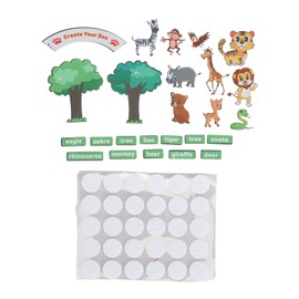 Felt Story Pieces Set Hand Eye Coordination Forest Animal Felt Pieces for Preschool Activity Early Storytelling