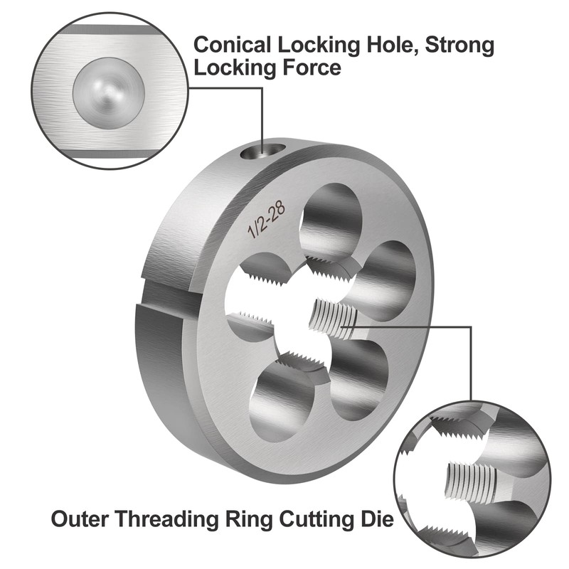 S-Union New 1/2"-28 Tap and Die Set(1/2" x 28) 22LR