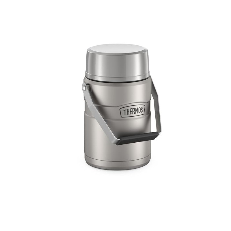 Thermos - Tarro de alimentos con aislamiento al aspiradora, acero
