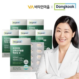 Vitamin Village Dongkuk Premium Sambaek Herb Extract MacMoondong Tablets 60 tablets x 6 boxes (total 12 months supply) / 동국 프리미엄 삼백초추출물 맥문동 정 60정 x 6박스 (총12개월분)