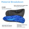 3/4 Orthotics Insoles for Men Women, High Arch Supports (M9-10/W11-12)