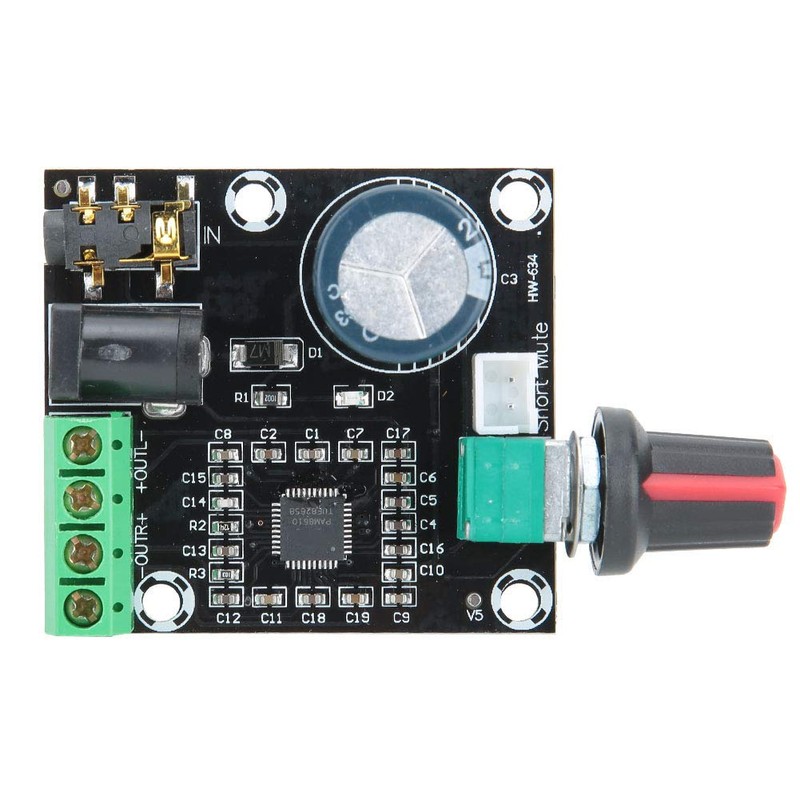 2-Channel 15W+15W Audio Amplifier Class D Stereo Digital Amplifier Board