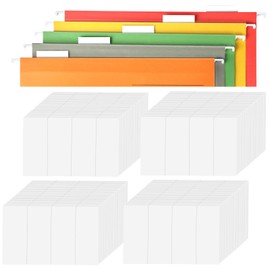 200 Stück Beschriftungsschilder Hängemappen Hängeregister Schilder Beschriftungsschildchen Hängemappen Schilder Zubehör Für Vollsichtreiter Hängetaschen A4 Hängetasche Unireg Hängeregistratur Weiß